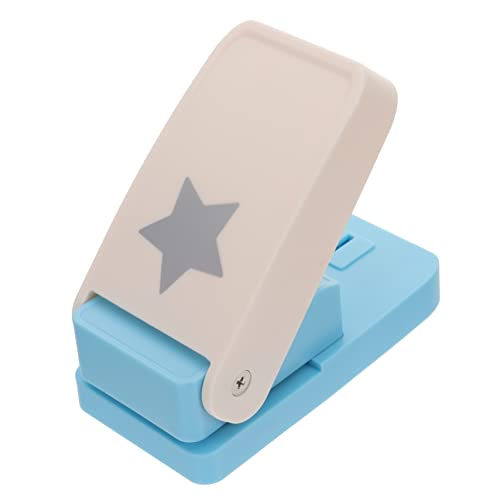 Angoily Papierstanzer für Scrapbooking Ergonomischer Motivlocher für Junge Diy Bastelprojekte Einfache Handhabung für Fotoalben Tagebücher und Geschenkanhänger von Angoily