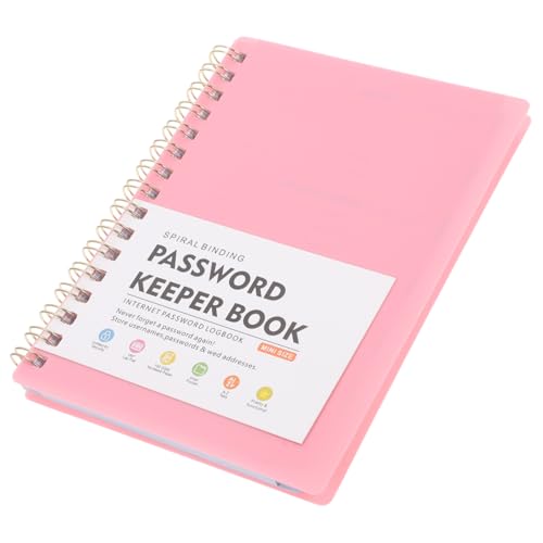 Angoily Passwort Buch Kleines Passwortbuch Anmeldung Tragbares Passwortbuch Notizblock Für Passwort Protokoll Senior Alphabetisch Notizbuch Binder Registerkarten Pp Rosa von Angoily