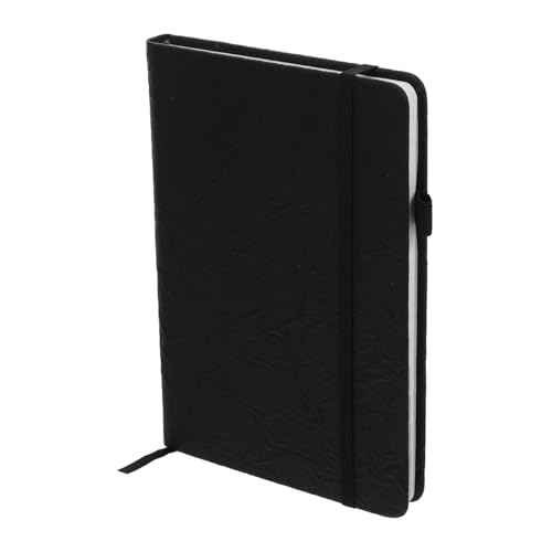 Angoily Passwort Buch notizbuch kleines Adressbuch Internet-Passwort-Notizblock Passwortbücher für Senioren Notizblock zur Passwortverwaltung kleiner Notizblock für Passwort Pu Schwarz von Angoily