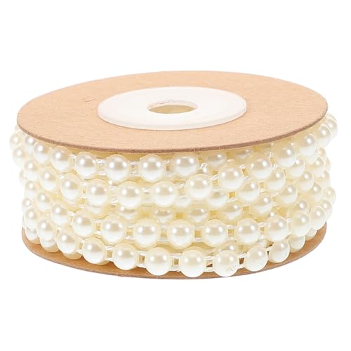 Angoily Perlen DIY Bastelmaterial für Schmuckherstellung Imitation Perlenstränge für Halsketten Armbänder und Dekorationen von Angoily