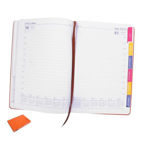Angoily Planer Notizbuch Orange Tagesplaner und Terminplaner für Büro und Home Office Widerstandsfähiges Notizheft zur Effizienten Tagesplanung Praktisches Kalender Notizbuch für Angoily Planer Notizbuch Orange Tagesplaner und Terminplaner für Büro und Home Office Widerstandsfähiges Notizheft zur Effizienten Tagesplanung Praktisches Kalender Notizbuch für von Angoily