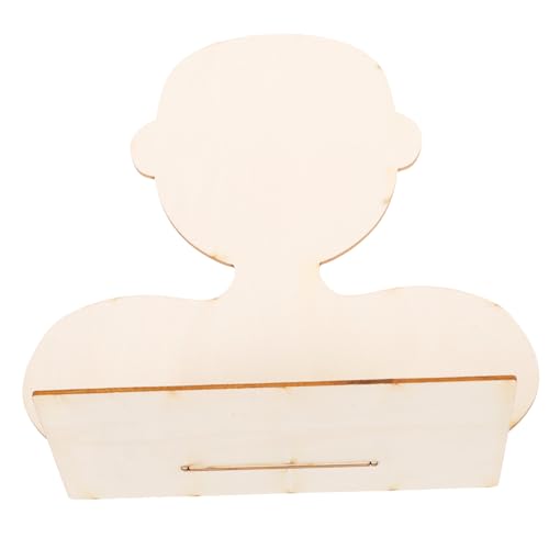 Angoily Porträt Holzbrett Töpferkunst Bastelbrett Holz Vielseitige Tontafel für DIY Projekte für Malerei und Kunsthandwerk und Einfach zu Handhaben von Angoily