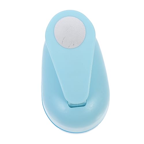 Angoily Prägegerät DIY Für Die Kartenherstellung Handheld 3 Locher Puncher Herzlocher Stanzer Basteln Kreislocher Prägemaschine Scrapbooking Punch Kunststoff Zufällige Farbe von Angoily