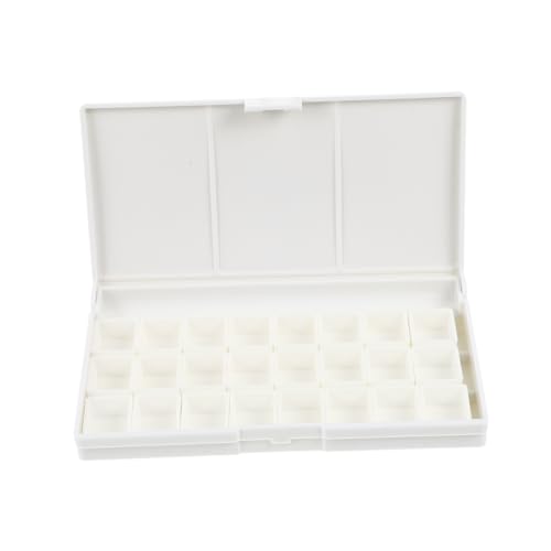 Angoily Praktische Fächer Pigmentaufbewahrungsbox Leichte Aquarellfarbenpalette für Kunst und Reisen für Gouache und Ölmalerei Angoily Praktische Fächer Pigmentaufbewahrungsbox Leichte Aquarellfarbenpalette für Kunst und Reisen für Gouache und Ölmalerei von Angoily