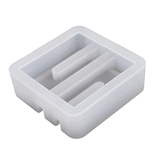 Angoily Praktische Quadratische Kristall Dropform Diy Epoxidharz Mould für Kreative Haushaltsdekoration für Anfängerkurse und Individuelles Lippenstift Aufbewahrungssystem Angoily Praktische Quadratische Kristall Dropform Diy Epoxidharz Mould für Kreative Haushaltsdekoration für Anfängerkurse und Individuelles Lippenstift Aufbewahrungssystem von Angoily