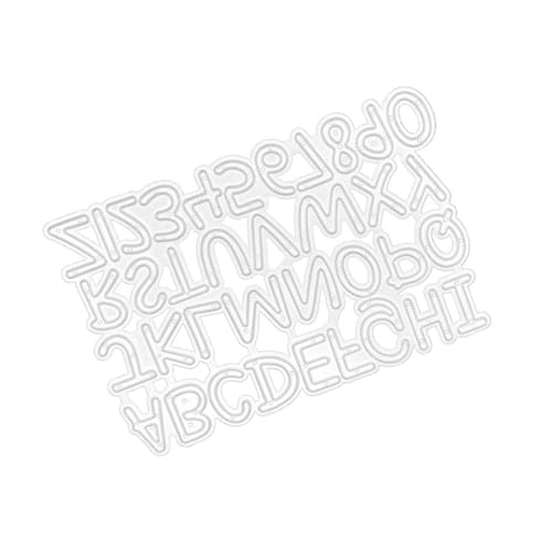 Angoily Praktische Stanzformen für Englische Alphabet Karbonstahl Diy Schneidform für Bastelprojekte Geeignet für Bastelalben Karten und Mehr Angoily Praktische Stanzformen für Englische Alphabet Karbonstahl Diy Schneidform für Bastelprojekte Geeignet für Bastelalben Karten und Mehr von Angoily
