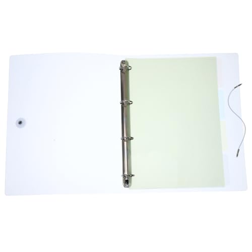 Angoily Praktischer Ordner aus Kunststoff Blau Elastisches Band für Sichere Ablage für Schule und Büro Leicht zu Reinigen und Langlebig Angoily Praktischer Ordner aus Kunststoff Blau Elastisches Band für Sichere Ablage für Schule und Büro Leicht zu Reinigen und Langlebig von Angoily