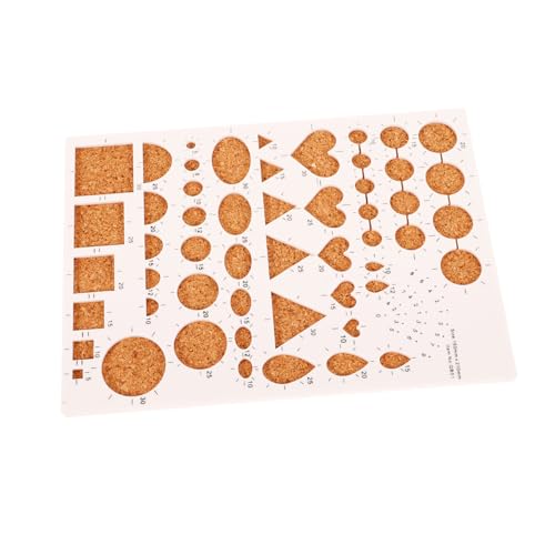 Angoily Quilling-Werkzeuge aus Papier Eisstockschießen Quilling geschlitzt Herstellung Material Kind Quilling-Papiervorlage Werkzeug zum Rollen von Papierperlen Korkauflage Angoily Quilling-Werkzeuge aus Papier Eisstockschießen Quilling geschlitzt Herstellung Material Kind Quilling-Papiervorlage Werkzeug zum Rollen von Papierperlen Korkauflage von Angoily