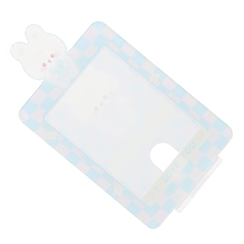 Angoily Rackkartenhalter anzeigen Wohnkultur Inhaber Stand schlank Kartendisplay-Organizer-Rack kleine Schutzhülle für Karten Kleiner Kartenhalter Kartenständer Kartenhülle Plastik von Angoily