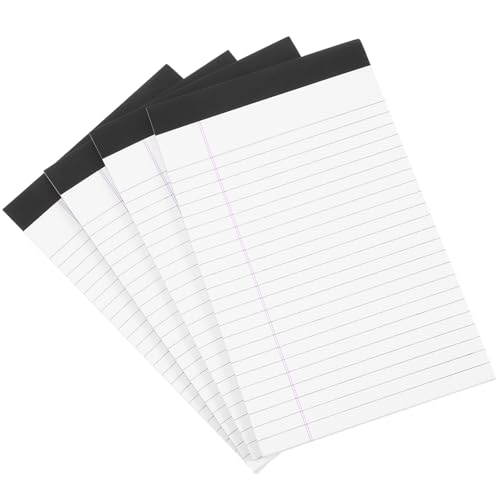 Angoily Rechtsblöcke Liniertes Abreißbares Notizbuch für Büro Schule Reisen Tragbares Memo Pad für To Do Listen Erinnerungen von Angoily