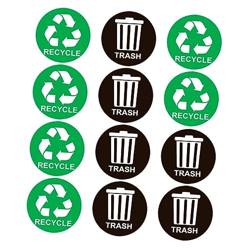 Angoily Recycling Aufkleber für Abfalltrennung Selbstklebende Wasserdichte Etiketten für Mülleimer mit Je zur Einfachen Anwendung und Guter Mülltrennungsgewohnheiten Angoily Recycling Aufkleber für Abfalltrennung Selbstklebende Wasserdichte Etiketten für Mülleimer mit Je zur Einfachen Anwendung und Guter Mülltrennungsgewohnheiten von Angoily