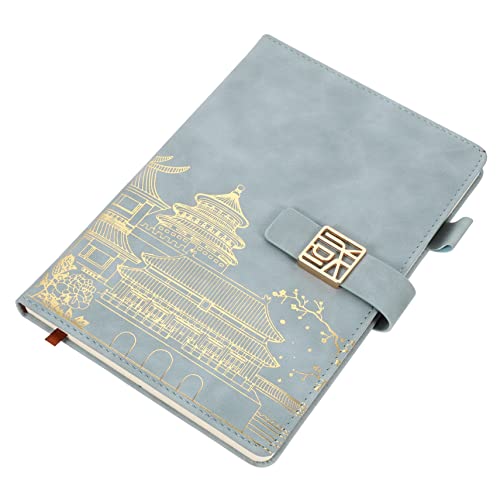 Angoily Retro-Notizbuch Notizblock zu machen professioneller Notizblock tägliches notizbuch Täglicher Aufgabennotizblock Notizbuch mit Schnalle Kunstleder Sky-blue Angoily Retro-Notizbuch Notizblock zu machen professioneller Notizblock tägliches notizbuch Täglicher Aufgabennotizblock Notizbuch mit Schnalle Kunstleder Sky-blue von Angoily