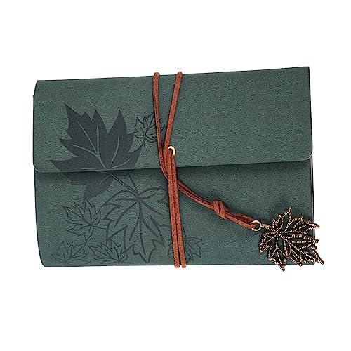 Angoily Retro-hauptbuch Notizbuch Mit Leerer Seite Tagesplaner Notizblock Büro-notizblock Täglicher Planer Leeres Planungsbuch Tagesplaner-notizbuch Zeitplaner Papier Green Angoily Retro-hauptbuch Notizbuch Mit Leerer Seite Tagesplaner Notizblock Büro-notizblock Täglicher Planer Leeres Planungsbuch Tagesplaner-notizbuch Zeitplaner Papier Green von Angoily