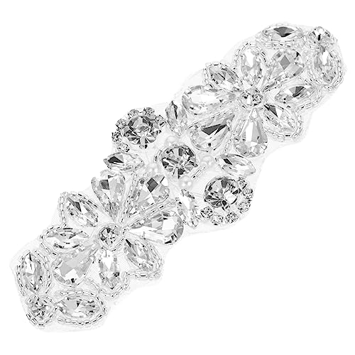 Angoily Rhinestone Applikationen für Hochzeitskleider Funkelnde Strass Patches für DIY Bastelprojekte Taillengürtel Dekoration für Feste und Besondere Anlässe Angoily Rhinestone Applikationen für Hochzeitskleider Funkelnde Strass Patches für DIY Bastelprojekte Taillengürtel Dekoration für Feste und Besondere Anlässe von Angoily