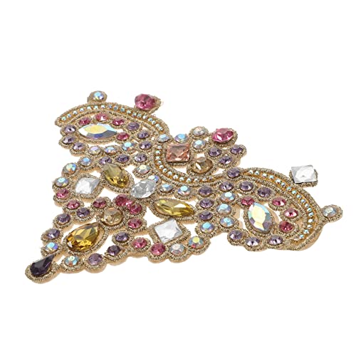 Angoily Rhinestone Aufnäher für Kleidung Taschen und Hüte DIY Bügelpatch zur Dekoration und Reparatur von Kleidung Hochzeitskleidern und Schuhen Hitzeaktivierbarer Kleber Angoily Rhinestone Aufnäher für Kleidung Taschen und Hüte DIY Bügelpatch zur Dekoration und Reparatur von Kleidung Hochzeitskleidern und Schuhen Hitzeaktivierbarer Kleber von Angoily