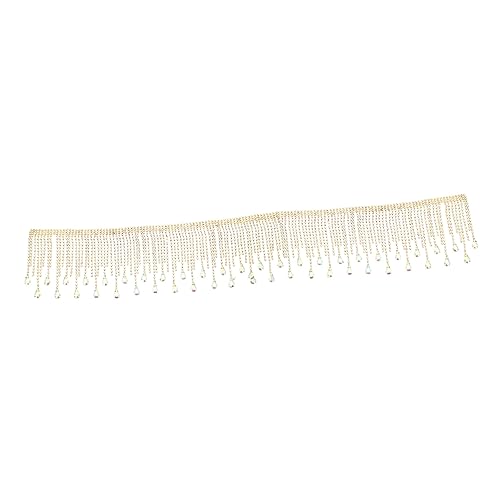 Angoily Rhinestone Trim Chain für Diy Kleidung Wasserfall Wassertröpfchen Kette Glitzernde Applikation für Modeaccessoires für Hochzeitskleider Taschen und Mehr Angoily Rhinestone Trim Chain für Diy Kleidung Wasserfall Wassertröpfchen Kette Glitzernde Applikation für Modeaccessoires für Hochzeitskleider Taschen und Mehr von Angoily