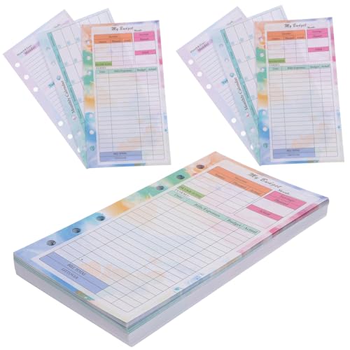 Angoily Ringbuch Ersatzblätter mit Farbigen Monats Wochen Budgetplanseiten Tragbares Budget Notizbuch Zubehör für Ausgaben Finanzübersicht Unterwegs Angoily Ringbuch Ersatzblätter mit Farbigen Monats Wochen Budgetplanseiten Tragbares Budget Notizbuch Zubehör für Ausgaben Finanzübersicht Unterwegs von Angoily