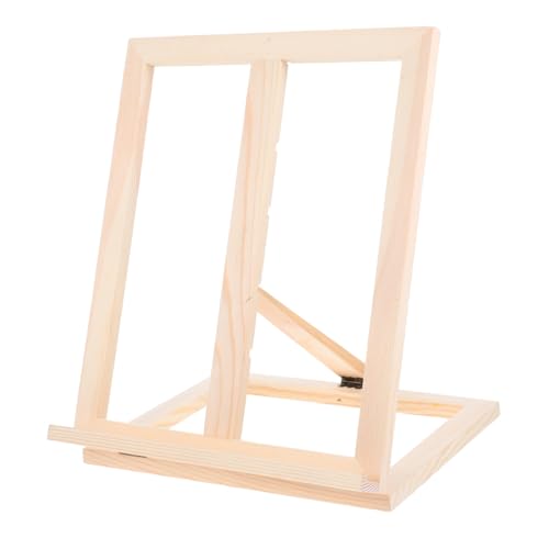 Angoily Robuste Holz Tischstaffelei Klappbar Fach Höhenverstellbar Tragbarer Malständer für Öl und Aquarellmalerei Desktop Display Halter für Schüler und Künstler Angoily Robuste Holz Tischstaffelei Klappbar Fach Höhenverstellbar Tragbarer Malständer für Öl und Aquarellmalerei Desktop Display Halter für Schüler und Künstler von Angoily