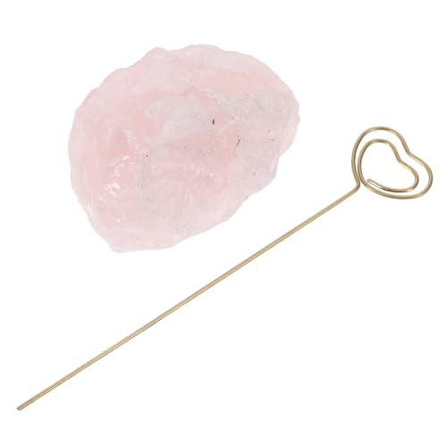 Angoily Rohe Stickelnoten Tischkartenhalter Aus Holz Tischkartenhalter Blume Kartenhalter Für Hochzeitstischdekoration Nennen Sie Kartenhalter Bildhalter Kristallstein Rosa von Angoily