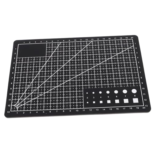 Angoily Rücken schneiden Tonmatte Schneidematten für Bastelarbeiten Schneidematte zum Basteln Schneidebrett zum Nähen rotierend aus Rollmatte große Schneidematte PVC Black Angoily Rücken schneiden Tonmatte Schneidematten für Bastelarbeiten Schneidematte zum Basteln Schneidebrett zum Nähen rotierend aus Rollmatte große Schneidematte PVC Black von Angoily