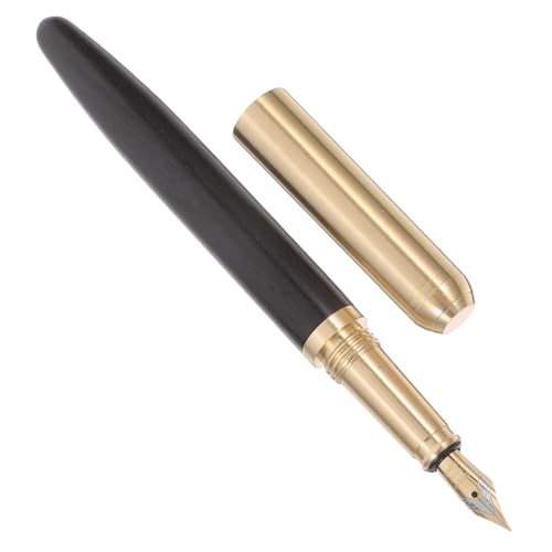 Angoily Sandelholzstift Business-füllfederhalter Füller Kalligrafiestifte Zum Schreiben Glatter Schreibstift Stiftbrunnen Füllfederhalter Aus Holz Kalligraphie Pen Schwarz Metall Angoily Sandelholzstift Business-füllfederhalter Füller Kalligrafiestifte Zum Schreiben Glatter Schreibstift Stiftbrunnen Füllfederhalter Aus Holz Kalligraphie Pen Schwarz Metall von Angoily
