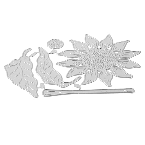 Angoily Schablonen für die Kartenherstellung Scrapbooking Schneidemuster Schneiden Blumenausschnitte sterben DIY-Prägeschablonen für Scrapbooking Stanzformen für Papierhandwerk Metall von Angoily
