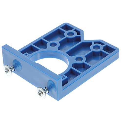 Angoily Scharnierbohrlehre für Möbeltüren Präzises Scharnier positionierwerkzeug aus Langlebigem Material Professionelle Holzbearbeitungshilfe für Verdeckte Scharniere Einfache Montage von Angoily