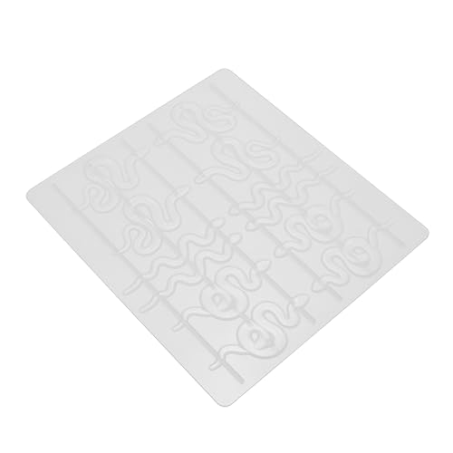 Angoily Schlangenform Ohrring Gießform Silikon Diy Schmuckform für Einzigartige Schlüsselanhänger und Ohrringe Langlebig und Einfach zu Reinigen für Kreative Bastelprojekte von Angoily