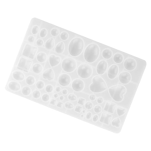 Angoily Schmuck Gießform für Diy Anhänger und Dekorationen Leichte und Praktische Silikonform für Handgemachte Kunstwerke Geeignet für Halsketten Ohrringe und Mehr von Angoily
