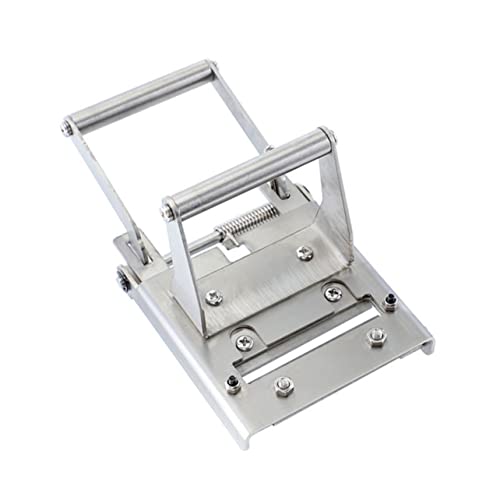 Angoily Schneid- Und Trimmmaschine Furnier Streifenbildung Cutter Trimmen Kantenschneider Endschneider Bandschneidemaschine Aus Edelstahl Trimmer Für Metallbänder Silver Rostfreier Stahl von Angoily