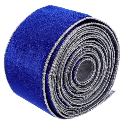 Angoily Schnittbares Geschenkband aus Samt Weiches Polyester Schleifenband zum Basteln Geschenkverpackung Haaraccessoire Vielseitiges DIY Dekoband Blau Angoily Schnittbares Geschenkband aus Samt Weiches Polyester Schleifenband zum Basteln Geschenkverpackung Haaraccessoire Vielseitiges DIY Dekoband Blau von Angoily