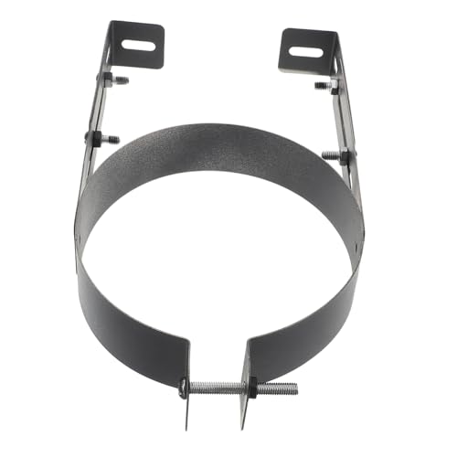 Angoily Schornsteinrohrhalterung Rohrstützklemmen Ofenrohrhalterung Rohrhalterung Für Die Wandmontage Universal-rohrschelle Rohrhalterung Zur Wandmontage Rostfreier Stahl Black von Angoily