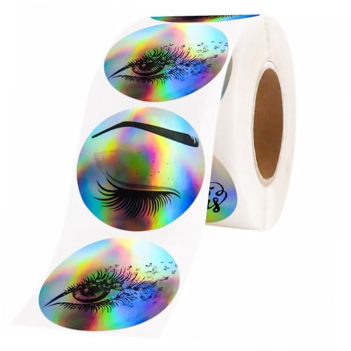 Angoily Selbstklebende Runde Aufkleber mit Silberner Wimpernprägung Dekorative Versiegelungsetiketten für Geschenkverpackungen Umschläge und Bastelarbeiten Langlebig Haftend Einfach Angoily Selbstklebende Runde Aufkleber mit Silberner Wimpernprägung Dekorative Versiegelungsetiketten für Geschenkverpackungen Umschläge und Bastelarbeiten Langlebig Haftend Einfach von Angoily