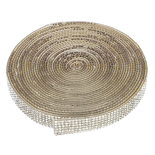 Angoily Selbstklebendes Strassband Yards Ribbon für Kreative Dekoration für Handwerk Hochzeiten Handyhüllen Blumenarrangements Reihig Breit von Angoily