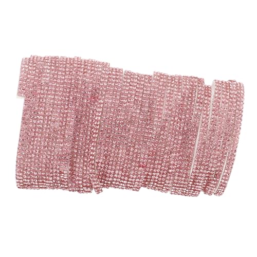 Angoily Selbstklebendes Strassband mit Funkelnden Kristallsteinen Doppelte Reihen Vielseitig für Auto dekoration Modezubehör und DIY bastelprojekte Pinkes Glitzer diamant band Einfach Angoily Selbstklebendes Strassband mit Funkelnden Kristallsteinen Doppelte Reihen Vielseitig für Auto dekoration Modezubehör und DIY bastelprojekte Pinkes Glitzer diamant band Einfach von Angoily