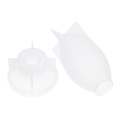 Angoily Silikon Resinform mit Stabilem Sockel Hitzebeständig für DIY Epoxidharz Gießen Kerzenherstellung Seifen und Blumen-dekoration Vielseitige Leuchtmittel-form für Kreative Angoily Silikon Resinform mit Stabilem Sockel Hitzebeständig für DIY Epoxidharz Gießen Kerzenherstellung Seifen und Blumen-dekoration Vielseitige Leuchtmittel-form für Kreative von Angoily