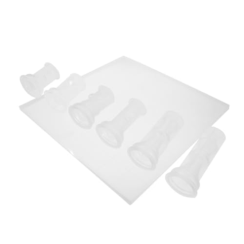 Angoily Silikon Schachformen Schachbrett und Figuren DIY Epoxidharz Gießformen Flexibel Wiederverwendbar Leicht für Familie und von Angoily