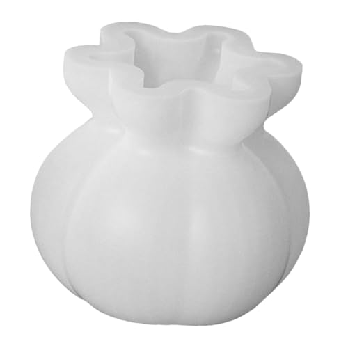 Angoily Silikon Vase Form Glücksbeutel Design für DIY Harz Gießen Epoxidharz Blumentopf Form mit Glatter Oberfläche Einfaches Entformen Vielseitig für Wohn und Esstischdeko von Angoily