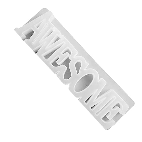 Angoily Silikonform Buchstaben Gießform für Diy Bastelprojekte Epoxidharz Form für Kreative Dekoration für Persönliche Kunstwerke und Handarbeiten Angoily Silikonform Buchstaben Gießform für Diy Bastelprojekte Epoxidharz Form für Kreative Dekoration für Persönliche Kunstwerke und Handarbeiten von Angoily