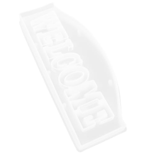 Angoily Silikonform Epoxidharz Buchstaben Welcome Flexible Bruchfest Einfach zu Entformen für DIY Deko Langlebige Gießform für Epoxidharz Kunsthandwerk Ungiftig Pflegeleicht Angoily Silikonform Epoxidharz Buchstaben Welcome Flexible Bruchfest Einfach zu Entformen für DIY Deko Langlebige Gießform für Epoxidharz Kunsthandwerk Ungiftig Pflegeleicht von Angoily