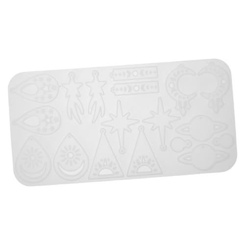 Angoily Silikonform Ohrring Gießform für Epoxidharz Schmuck Anhänger Keychain Geometrische Mond Stern Formen DIY Schmuckherstellung Langlebig Leicht Entformbar für Kreative Bastelprojekte Angoily Silikonform Ohrring Gießform für Epoxidharz Schmuck Anhänger Keychain Geometrische Mond Stern Formen DIY Schmuckherstellung Langlebig Leicht Entformbar für Kreative Bastelprojekte von Angoily