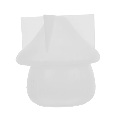Angoily Silikonform Pilz Vorratsglas DIY Flexible Wiederverwendbare Resin Gießform für Schmuck Süßigkeitenbehälter Einfache Reinigung für Anfänger Geeignet Detailreiche Herstellung von Angoily