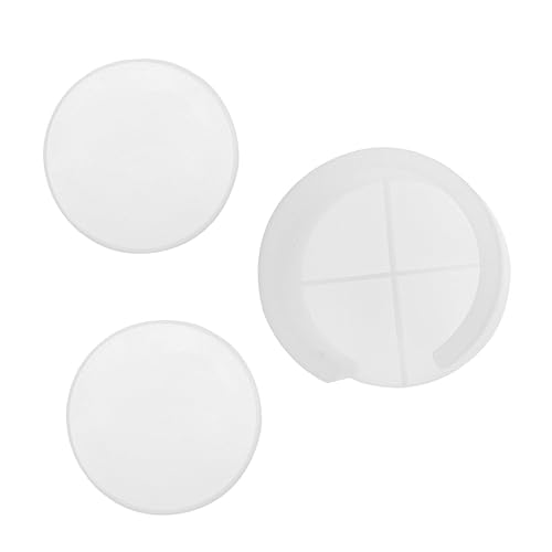 Angoily Silikonform Runde Untersetzer DIY Langlebig Flexibel Transparent für Basteln mit Epoxidharz Inklusive Aufbewahrungsbox Geeignet für Kreative Geschenkideen Angoily Silikonform Runde Untersetzer DIY Langlebig Flexibel Transparent für Basteln mit Epoxidharz Inklusive Aufbewahrungsbox Geeignet für Kreative Geschenkideen von Angoily
