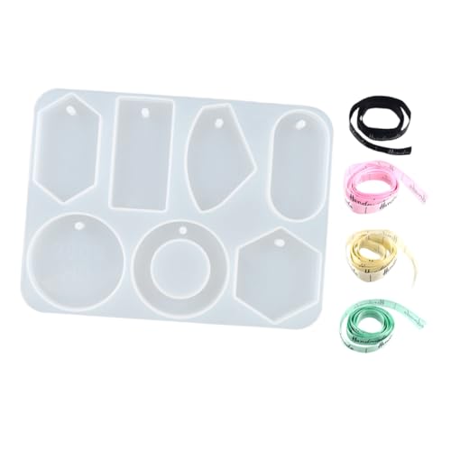 Angoily Silikonform für DIY Anhänger Gießen mit Löchern Wiederverwendbar Waschbar Robust Geeignet für Epoxidharz Schmuckherstellung Geschenkidee für Bastelfans Angoily Silikonform für DIY Anhänger Gießen mit Löchern Wiederverwendbar Waschbar Robust Geeignet für Epoxidharz Schmuckherstellung Geschenkidee für Bastelfans von Angoily