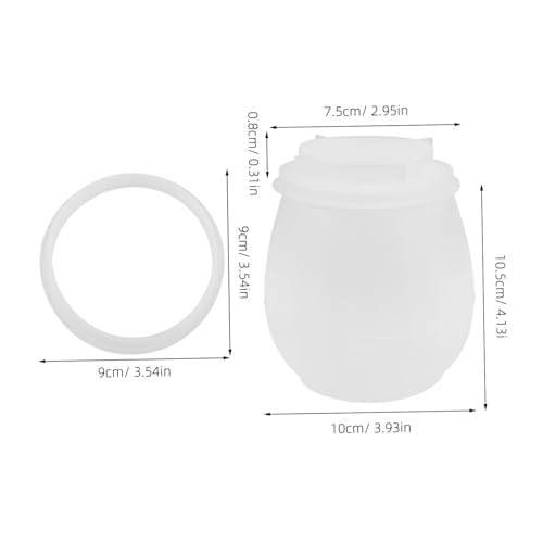 Angoily Silikonform für Epoxidharz Aufbewahrungsglas mit Deckel Vintage Dose Form Langlebig Flexibel Geeignet für DIY Bastelprojekte und Individuelle Ordnungsboxen Angoily Silikonform für Epoxidharz Aufbewahrungsglas mit Deckel Vintage Dose Form Langlebig Flexibel Geeignet für DIY Bastelprojekte und Individuelle Ordnungsboxen von Angoily