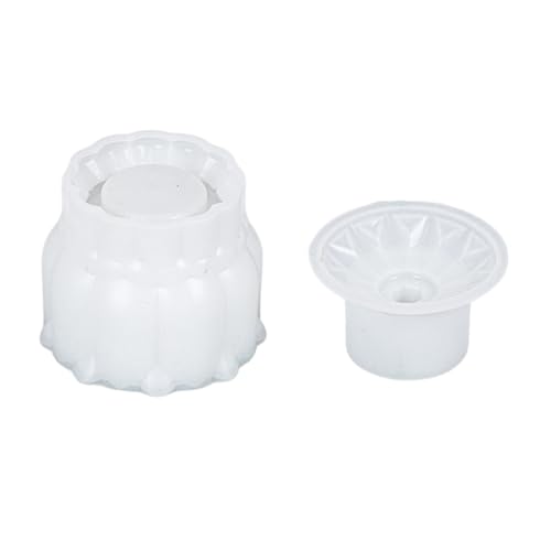 Angoily Silikonform für Epoxidharz Gießform Jar Mold Flexibel Wiederverwendbar für Schmuckdose DIY Wohnkultur Bastelprojekt Kreative Aufbewahrung und Dekoration von Angoily