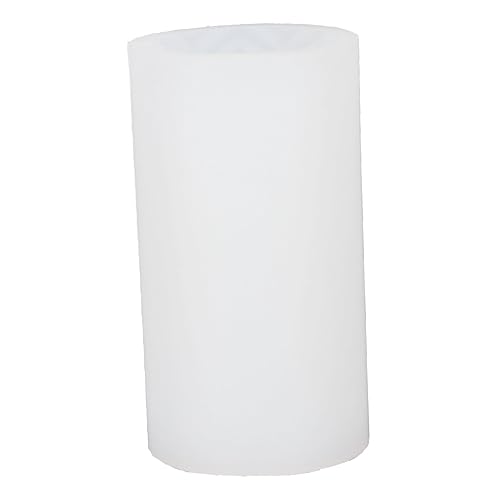 Angoily Silikonform für Geometrisches Zylinder Design Wiederverwendbare Gießform für Duftende für Diy Handarbeiten Kinderfreundlich und Einfach zu Entformen von Angoily