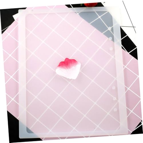 Angoily Silikonform für Notizbuchcover Flexibel Langlebig Transparent DIY Gießform für Kreative Bastelarbeiten Einfache und Wiederverwendbar Angoily Silikonform für Notizbuchcover Flexibel Langlebig Transparent DIY Gießform für Kreative Bastelarbeiten Einfache und Wiederverwendbar von Angoily