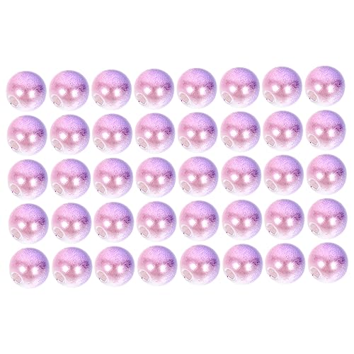 Angoily Simulation Perlen für Schmuck Basteln Kunstperlen mit Loch Farbverlauf Lila für Diy Armbänder und Anhänger Vielseitig Einsetzbar für Kreative Projekte Ausreichend für Gemeinsames Angoily Simulation Perlen für Schmuck Basteln Kunstperlen mit Loch Farbverlauf Lila für Diy Armbänder und Anhänger Vielseitig Einsetzbar für Kreative Projekte Ausreichend für Gemeinsames von Angoily