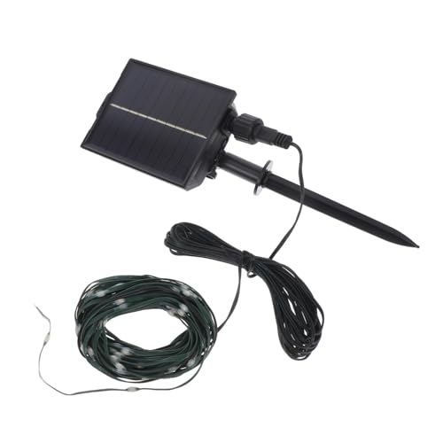 Angoily Solar LED Lichterkette Leds Warmweiß Außen Flexibler Kupferdraht Dekorativ Gartenbeleuchtung von Angoily
